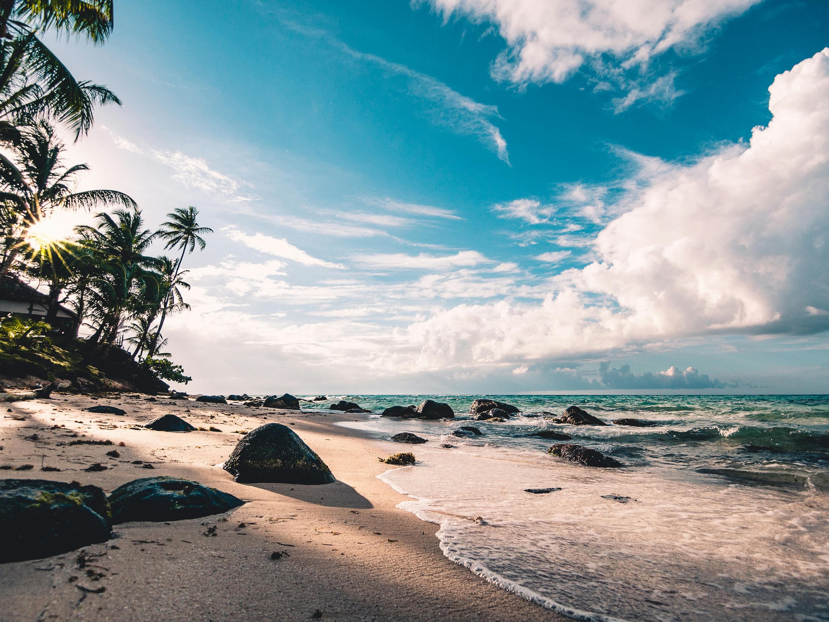 Honeymoon beach in Andaman