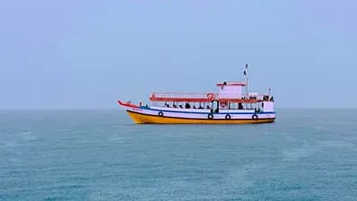 Ferry route from Boat from Port Blair to North Bay