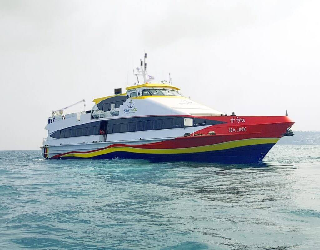 sea link ferry booking port blair